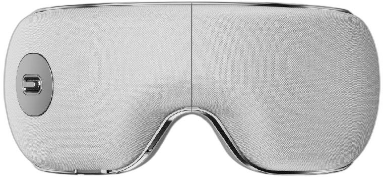 Kaisum A8 eye massager, annotated